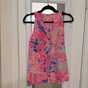 Lilly Pulitzer Pink and Purple Top